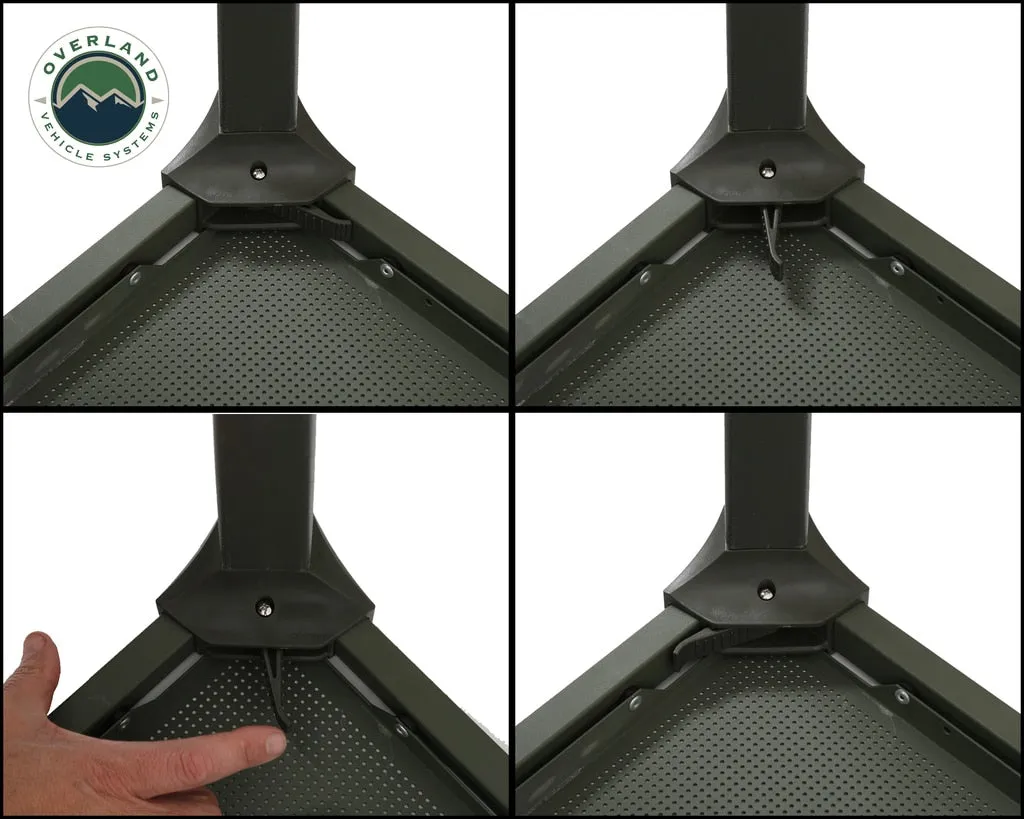 Camping Table Folding Portable Camping Table Large With Storage Case Wild Land Overland Vehicle Systems