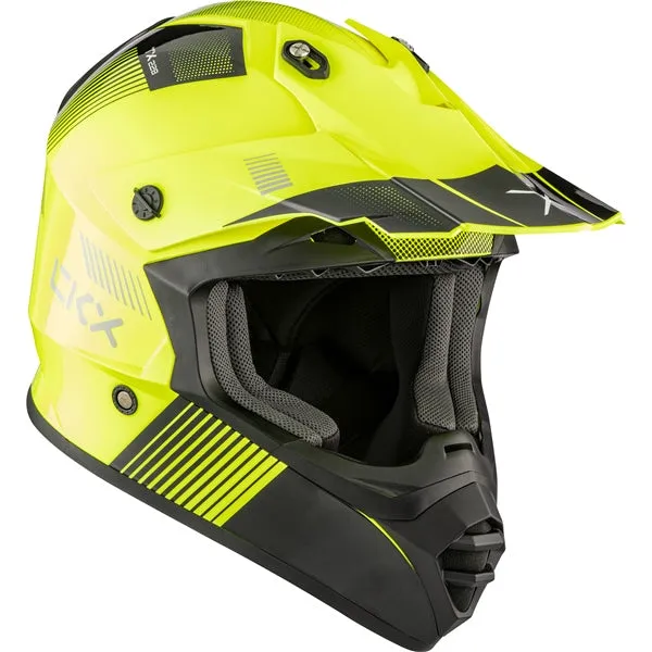 CKX TX228 Full-Face Off-Road MX Helmet - Dart Graphic