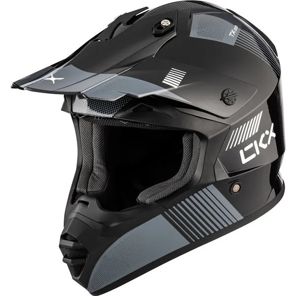 CKX TX228 Full-Face Off-Road MX Helmet - Dart Graphic
