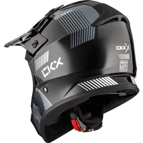 CKX TX228 Full-Face Off-Road MX Helmet - Dart Graphic