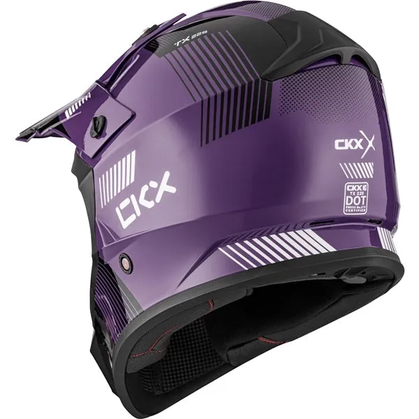 CKX TX228 Full-Face Off-Road MX Helmet - Dart Graphic