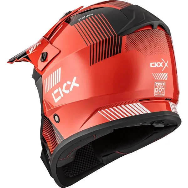CKX TX228 Full-Face Off-Road MX Helmet - Dart Graphic