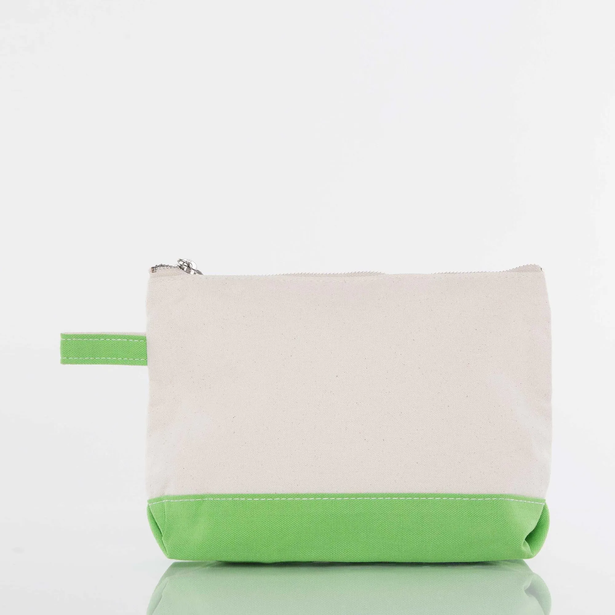 Colorblock Canvas Pouch