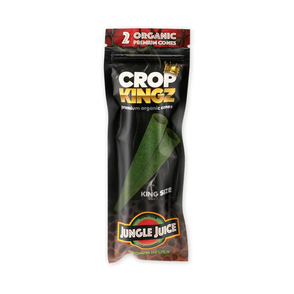 Crop Kingz Premium Organic Cones 2pk