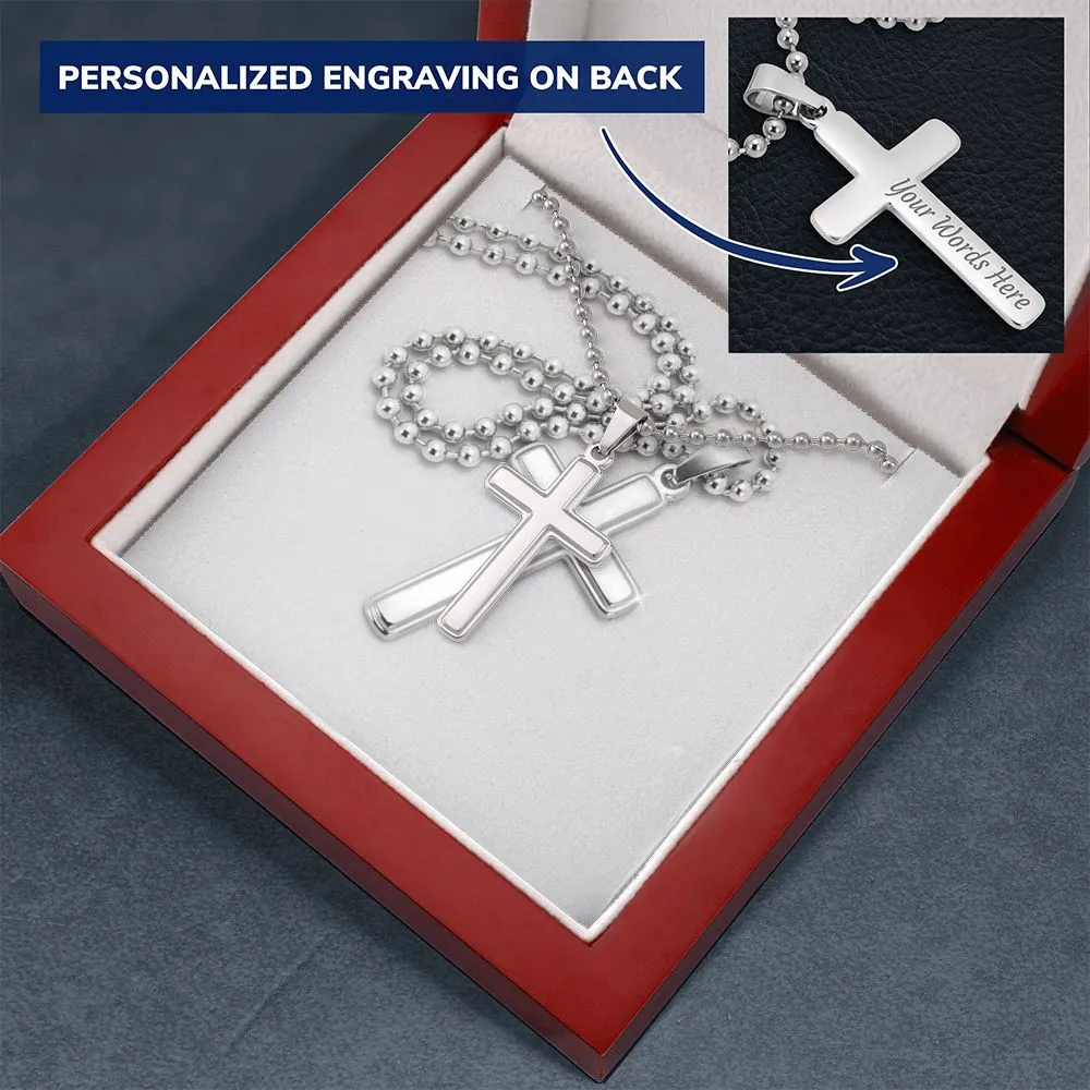 Cross Ball Chain