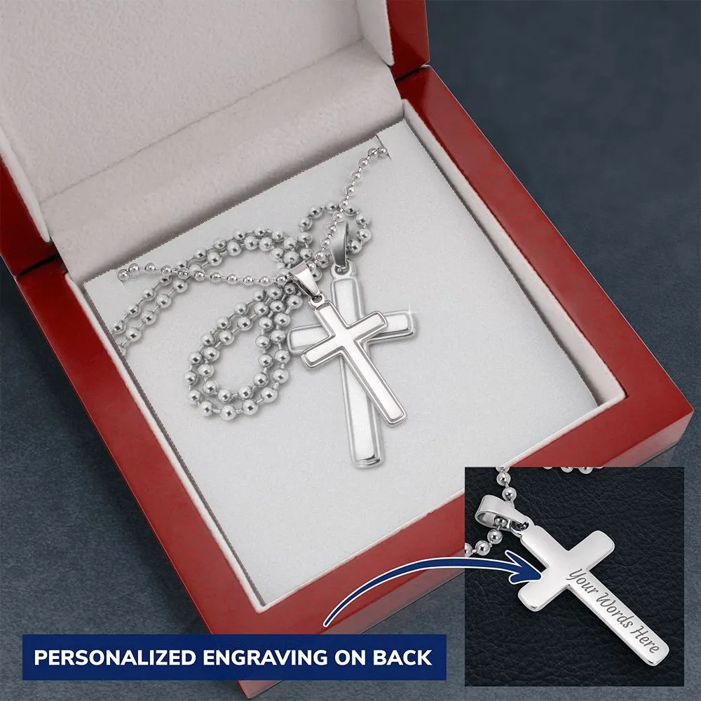 Cross Ball Chain