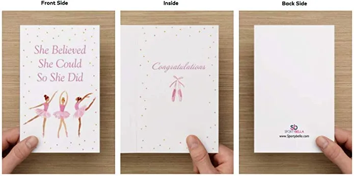 Dance She Did Bracelet & Card Gift Set