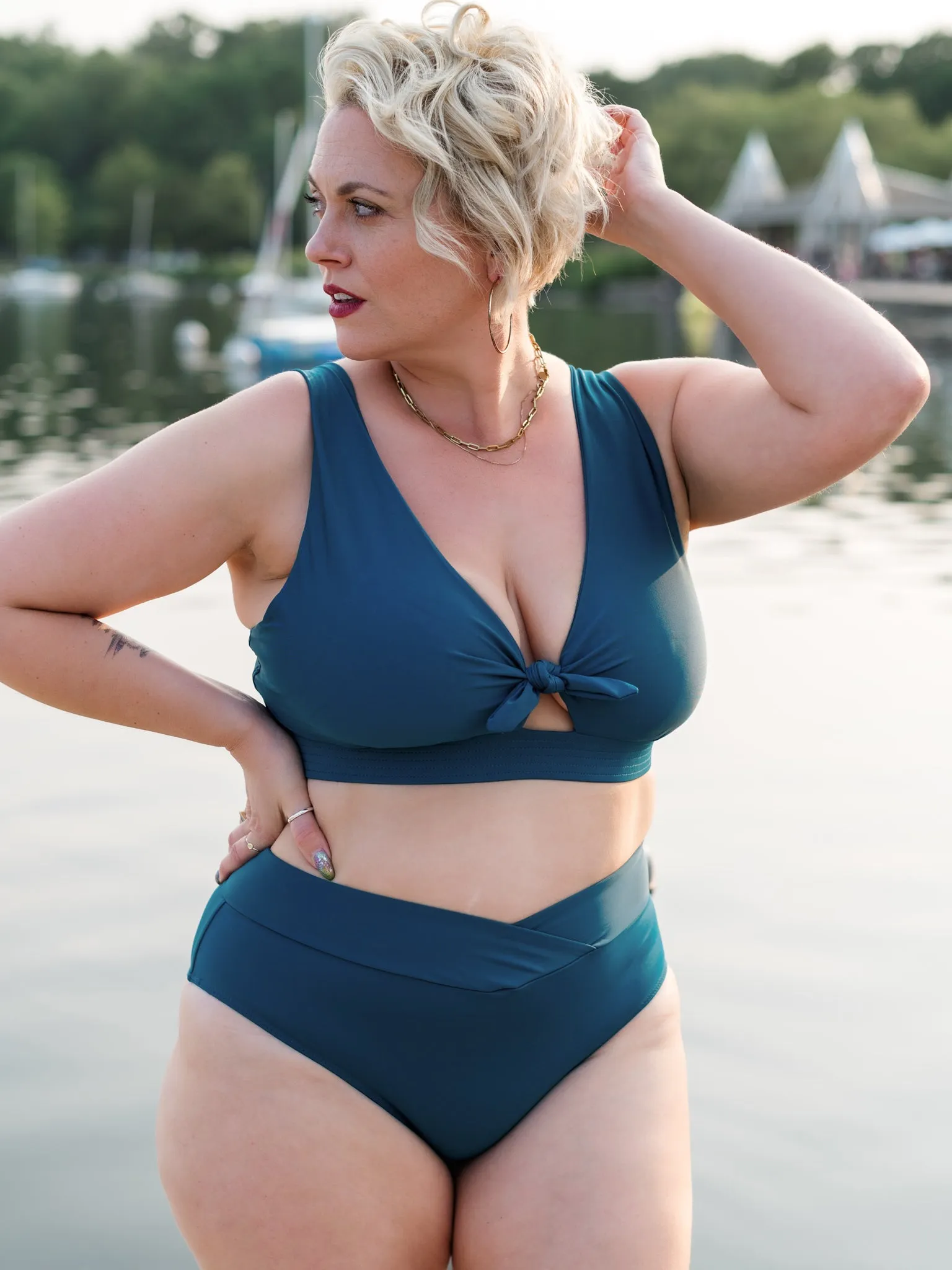 Dottie Tie Top