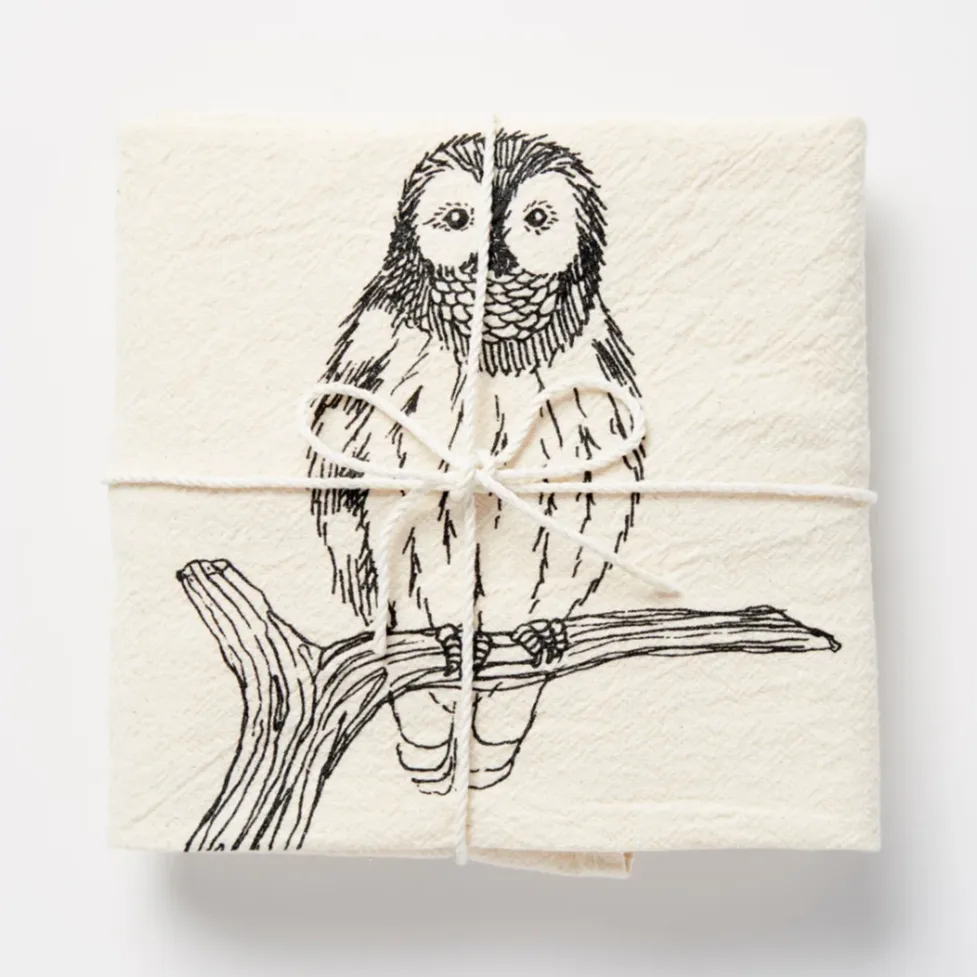 Flour Sack Towel (Multiple Illustrations) by SKT Ceramics