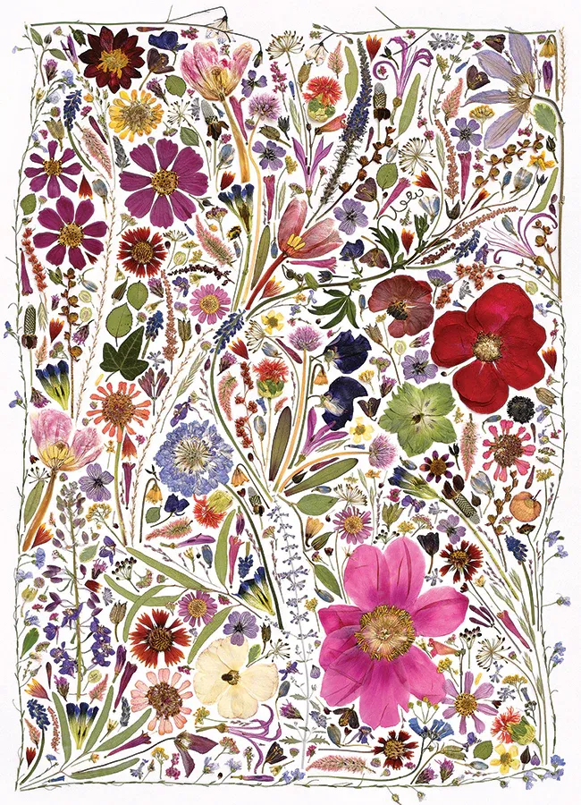 Flower Press: Spring 1000pc Compact Puzzle
