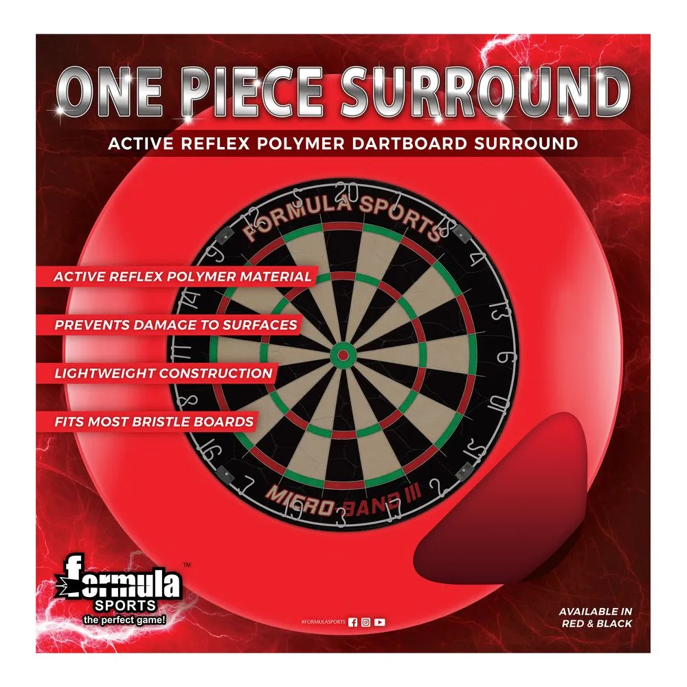 Formula One Piece Dart Surround