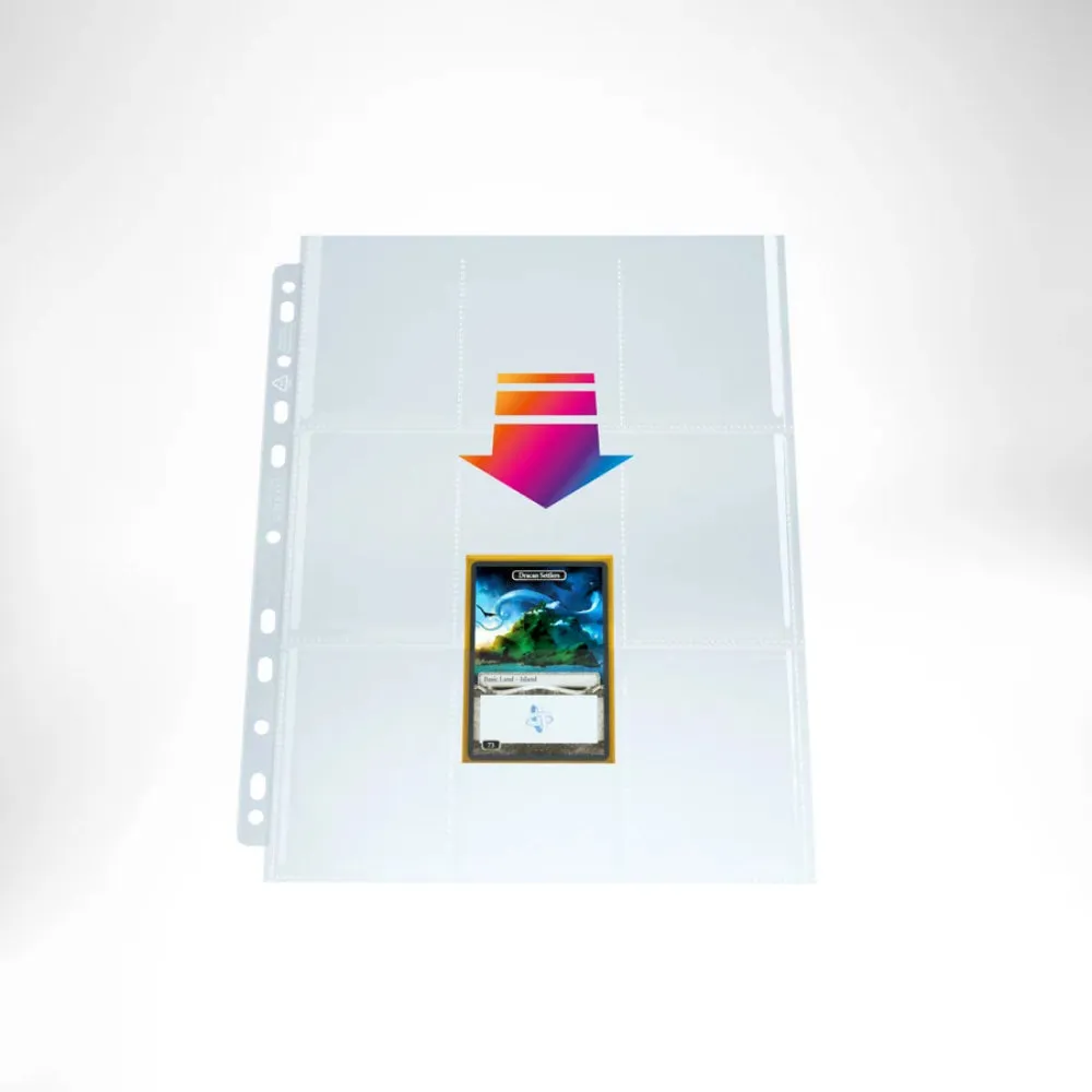 GameGenic Toploading 9-Pocket Pages - Clear (50 Pages)