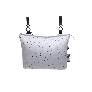 Grey Stars Stroller Bag