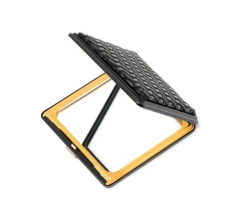 INDEN COMPACT MIRROR CHEVRON PATTERN