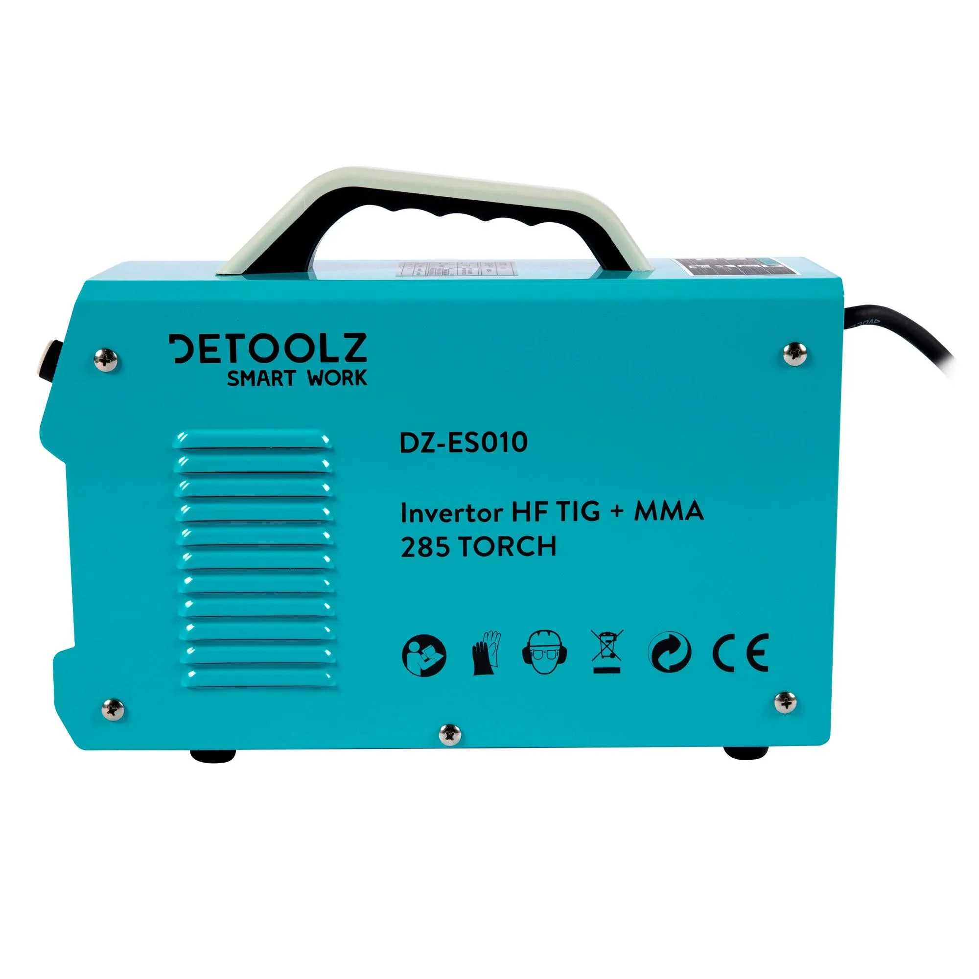 Invertor De Sudura Detoolz, Hf Tig Mma 285 Torch, 7.9 Kva, 4 Mm