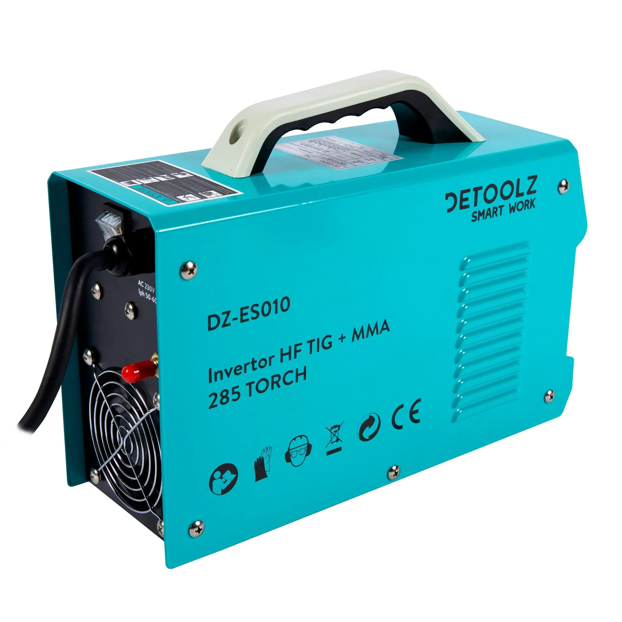 Invertor De Sudura Detoolz, Hf Tig Mma 285 Torch, 7.9 Kva, 4 Mm