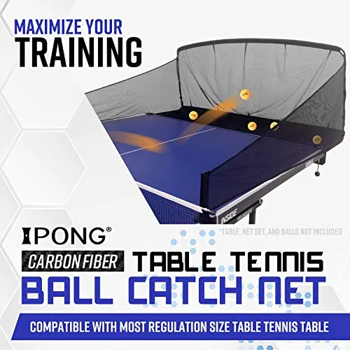 iPong Carbon Fiber Table Tennis Ball Catch Net