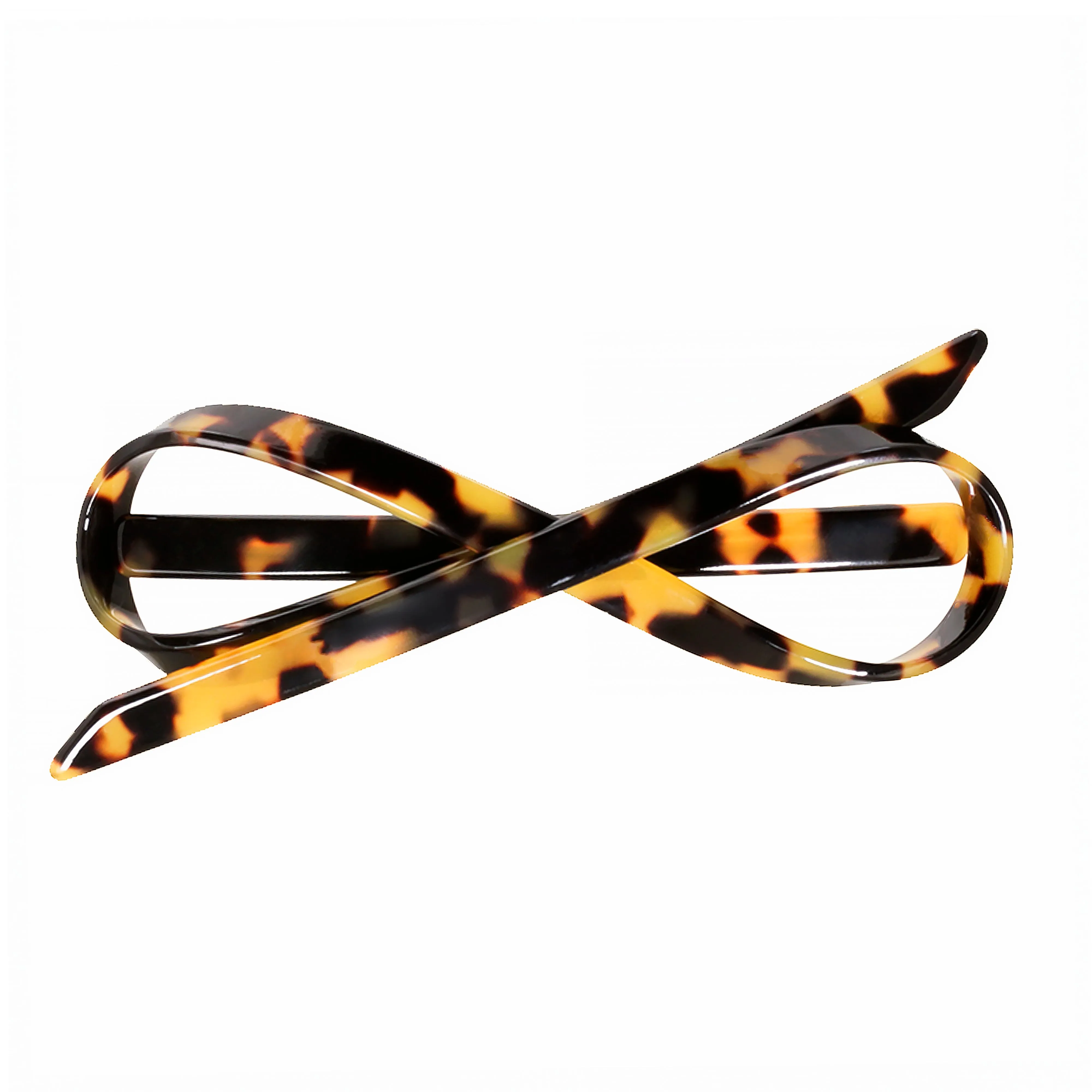 Jean Dark Tortoiseshell Bow Hair Clip
