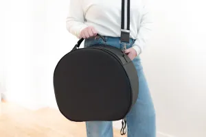 JET-SETTER HAT BAG - BLACK