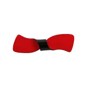 Julia Small Red Bow Hair Clip
