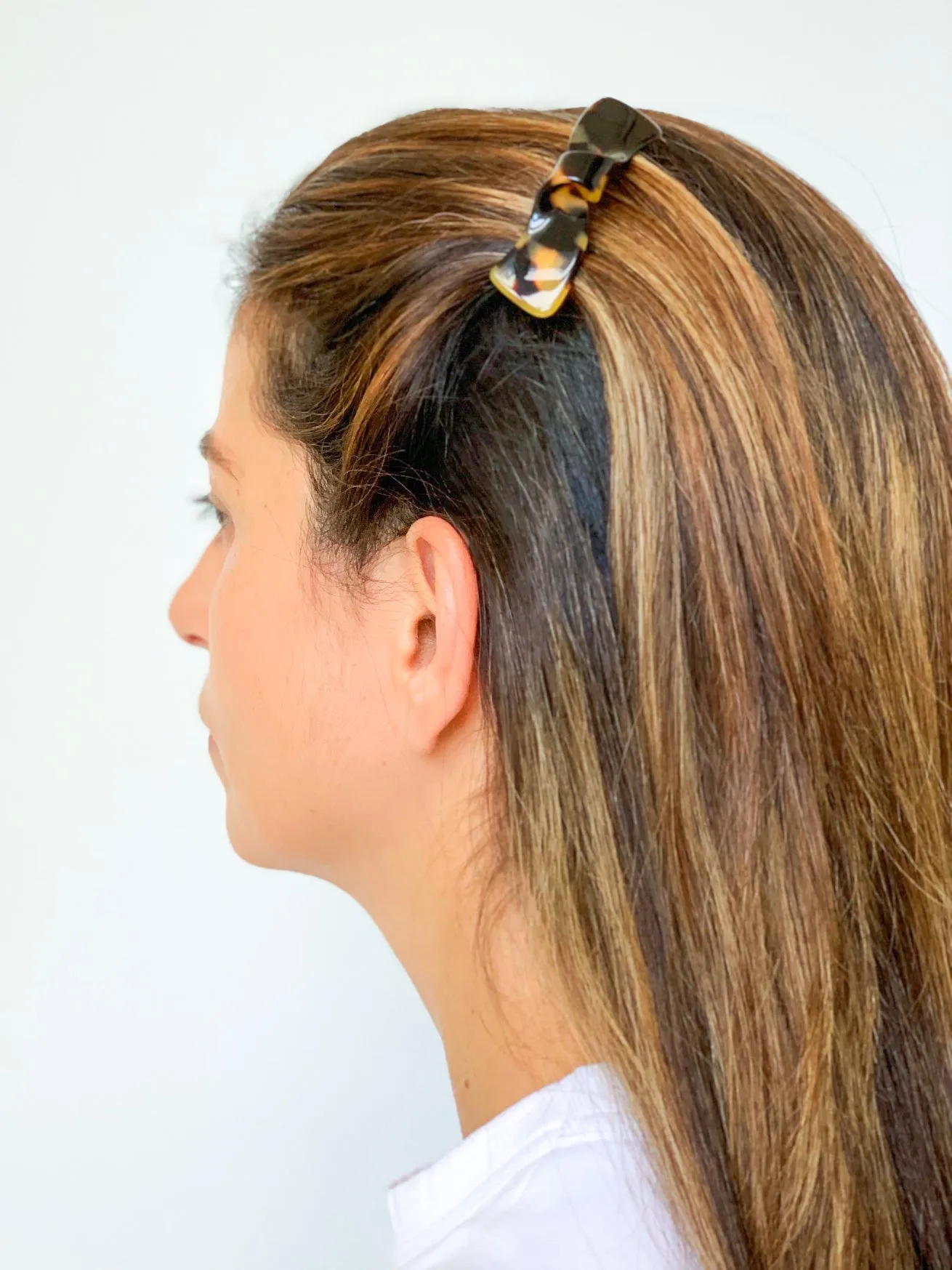 Julia Small Red Bow Hair Clip