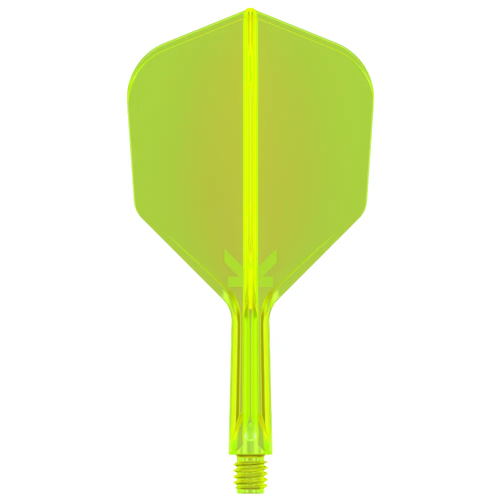 K-Flex Flights & Shafts - Neon Yellow - Shape