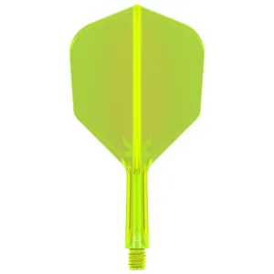 K-Flex Flights & Shafts - Neon Yellow - Shape