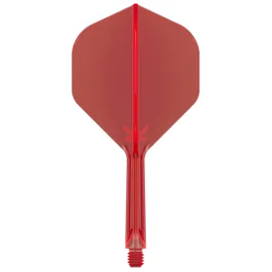 K-Flex Flights & Shafts - Red - Standard