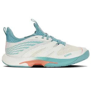 K-Swiss SpeedTrac Women's Tennis Shoe (White/Blue)