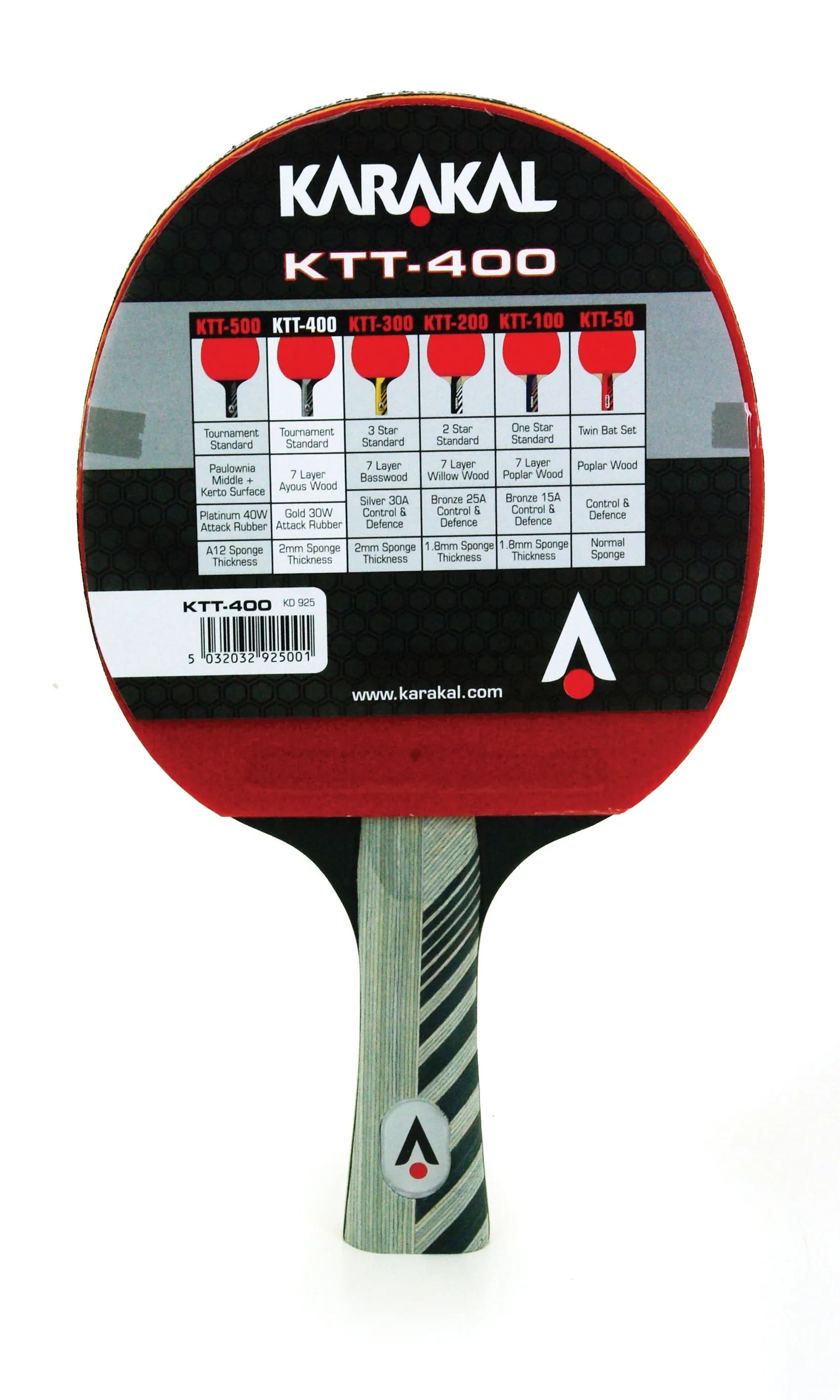 Karakal KTT 400 Table Tennis Bat