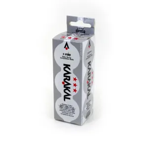 Karakal Table Tennis Balls 3 Star White (3 Pack)