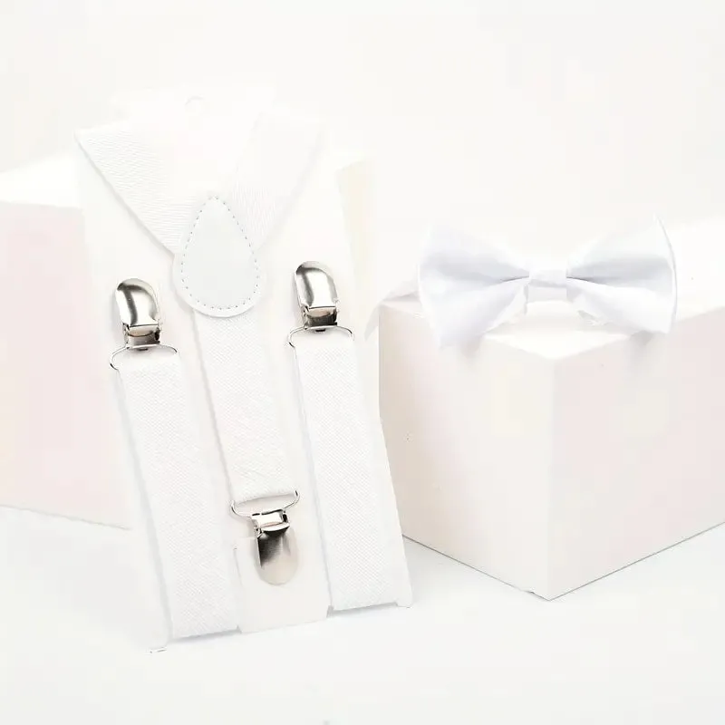 Kids Suspender   Bow Tie Set