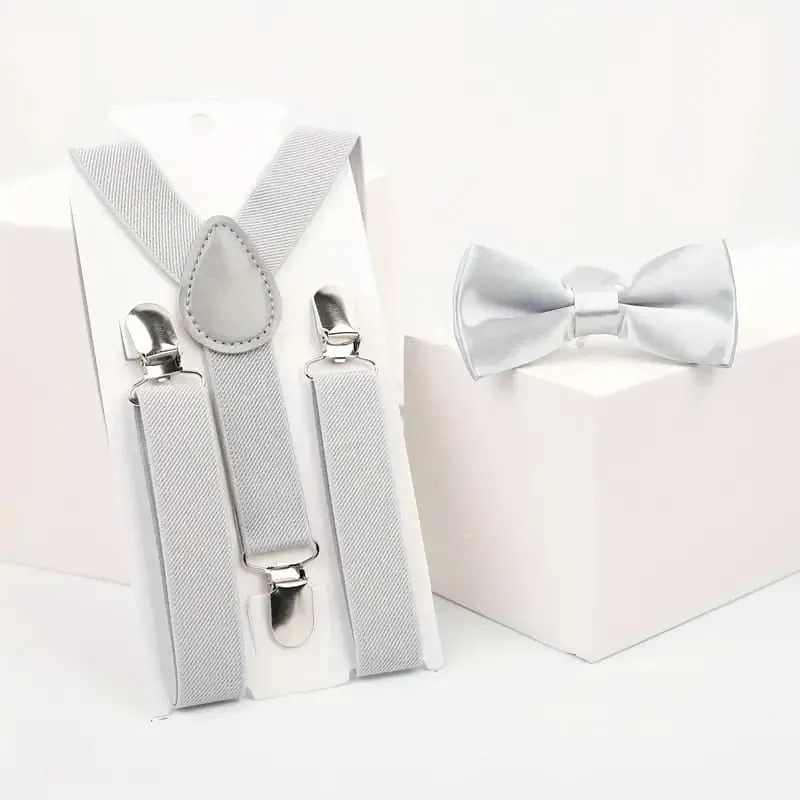 Kids Suspender   Bow Tie Set