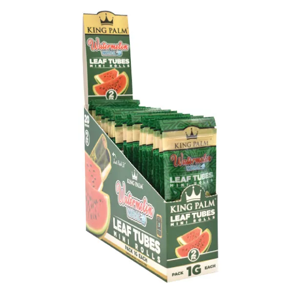 King Palm Mini Size 2 Count Per Pack - Various Flavors - (20 Pack)