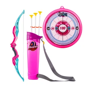 King Sport Pink Archery Action Set
