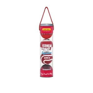 KONG Signature Assorted Balls 4 Pack Medium Dog Toy