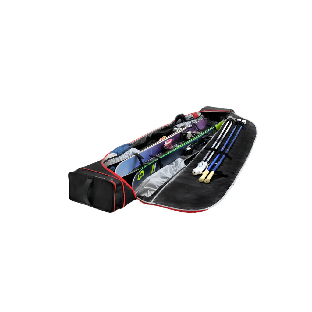 Kulkea Kantaja Double Roller Ski Bag 2025