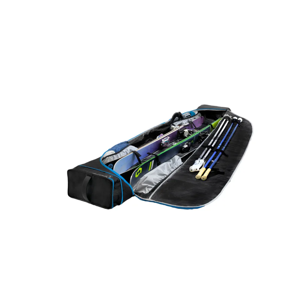 Kulkea Kantaja Double Roller Ski Bag 2025