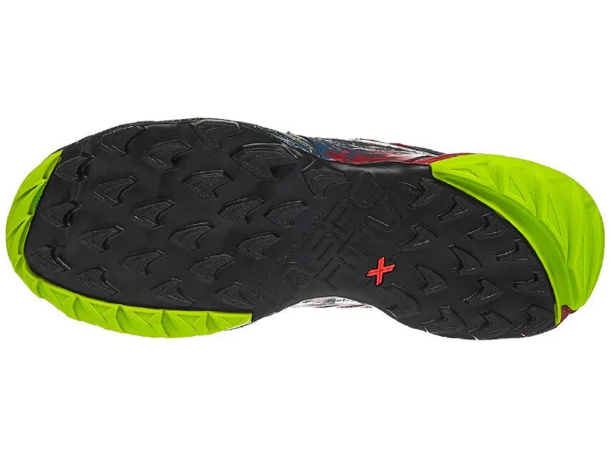 La Sportiva Akasha Mens Trail Running Shoe - Opal/Chili - Clearance