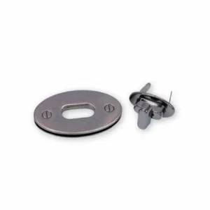Large Classic Turn Lock -- Sallie Tomato