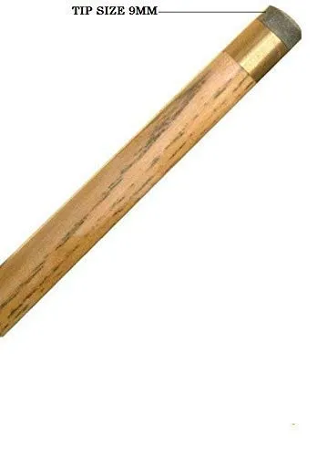 Laxmi Ganesh Billiard Combo of Ash Wood Snooker and Pool Bridge Cue; 2-Chalks; 2-Tips; 1-Chalk Holder; 1-Half Cover; 1-Glove