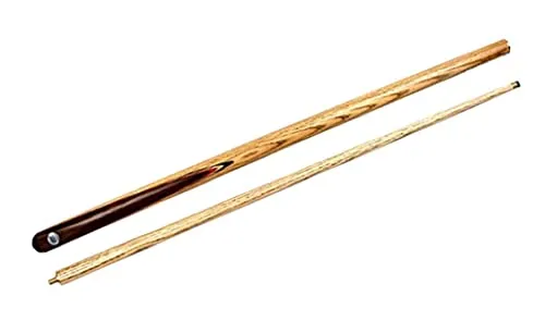 Laxmi Ganesh Billiard Combo of Ash Wood Snooker and Pool Bridge Cue; 2-Chalks; 2-Tips; 1-Chalk Holder; 1-Half Cover; 1-Glove