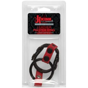 Leather Master Ring