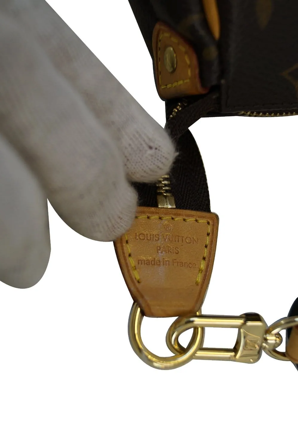 LOUIS VUITTON Monogram Eva Pouch Messenger Bag