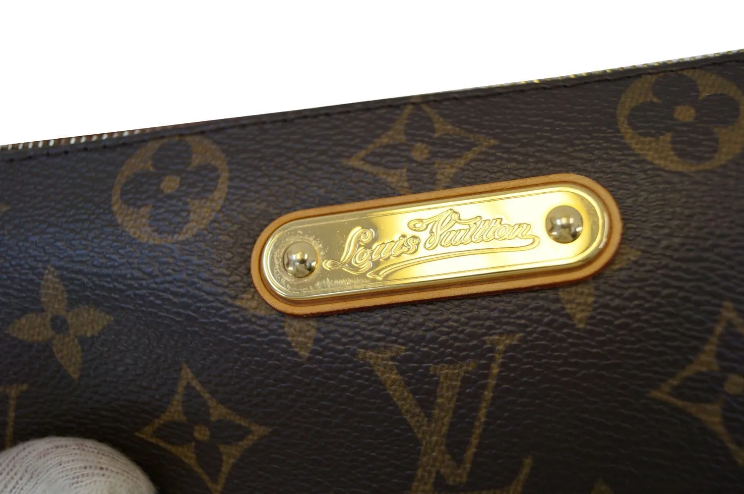 LOUIS VUITTON Monogram Eva Pouch Messenger Bag