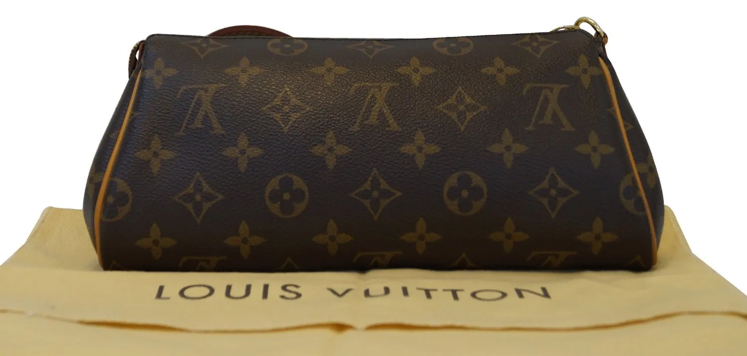 LOUIS VUITTON Monogram Eva Pouch Messenger Bag