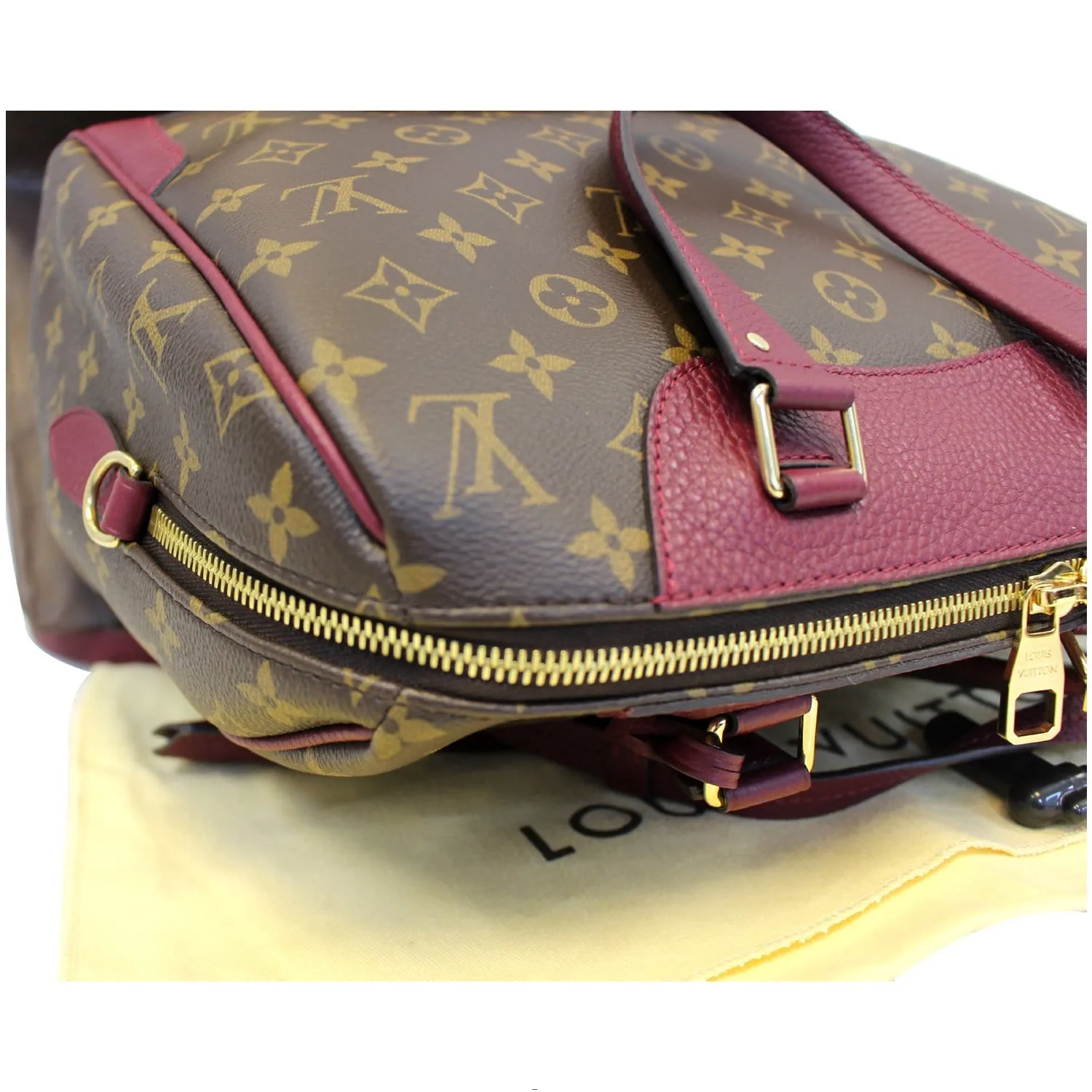 LOUIS VUITTON Retiro NM Aurore Monogram Canvas Shoulder Bag