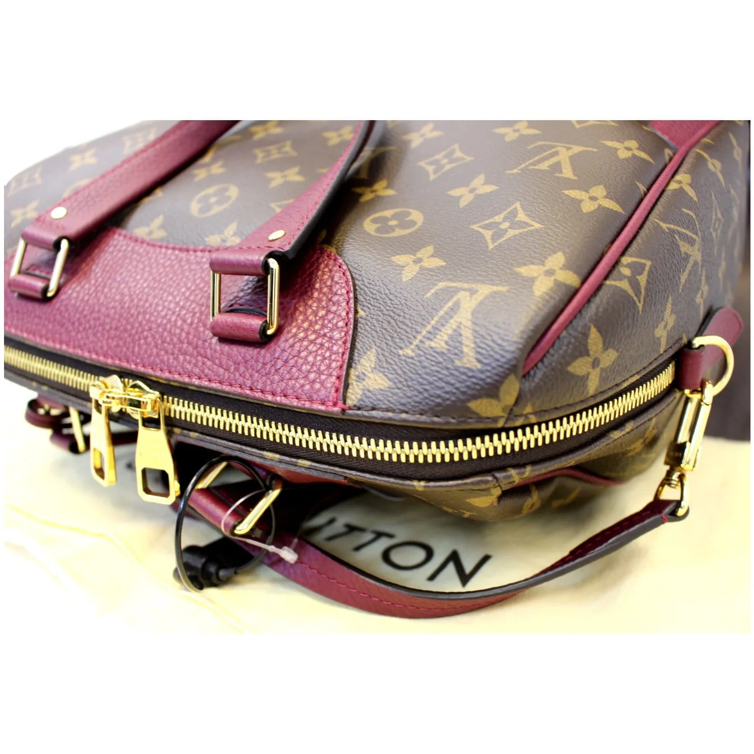 LOUIS VUITTON Retiro NM Aurore Monogram Canvas Shoulder Bag
