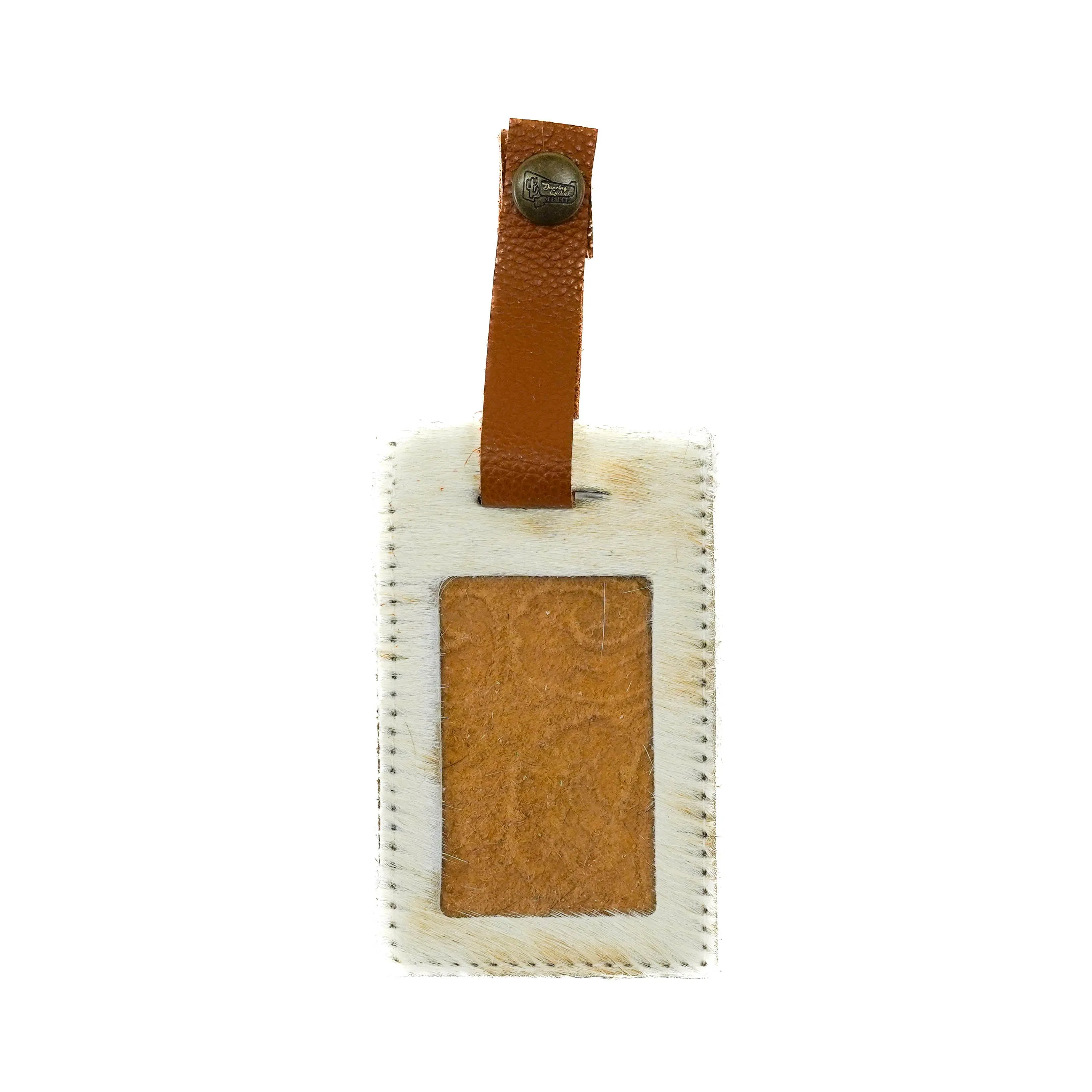 Luggage Tag - Light Brindle w/ Wyoming Tool