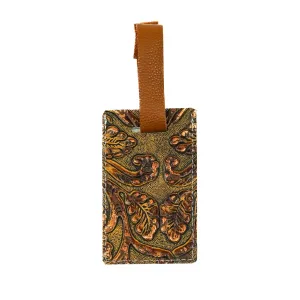 Luggage Tag - Light Brindle w/ Wyoming Tool